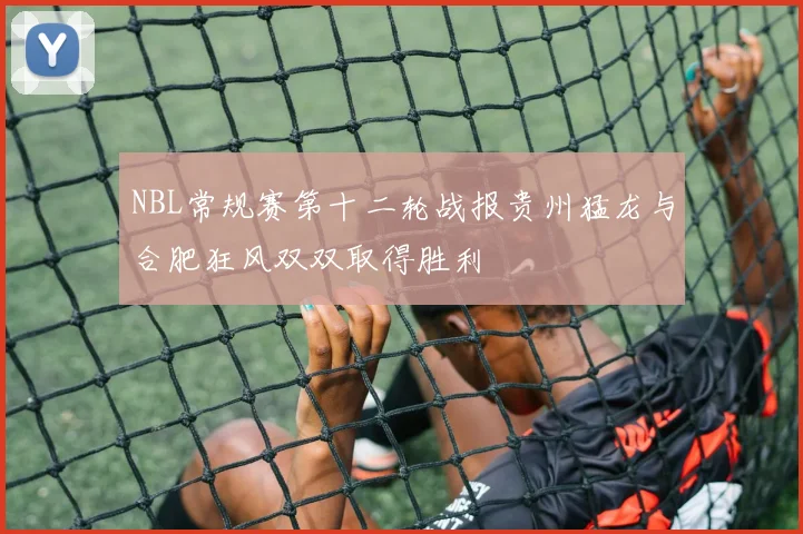 NBL常规赛第十二轮战报贵州猛龙与合肥狂风双双取得胜利