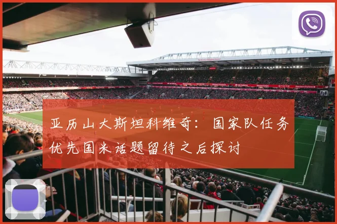 亚历山大斯坦科维奇：国家队任务优先国米话题留待之后探讨